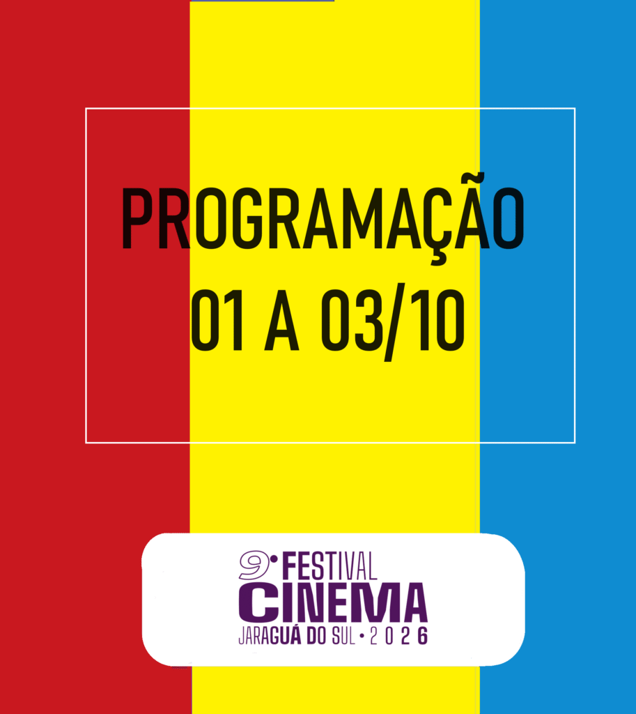 Popup pré programação do 9° Festival de Cinema de Jaraguá do Sul.