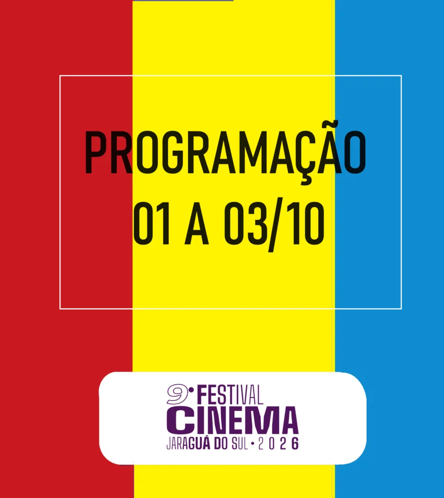Popup pré programação do 9° Festival de Cinema de Jaraguá do Sul.