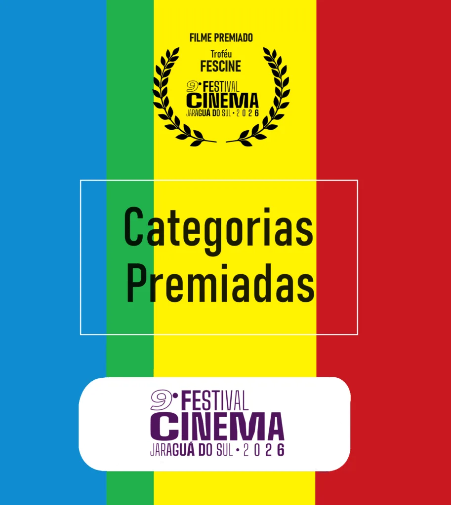 Popup das categorias premiadas do 9° Festivas de Cinema de Jaraguá do Sul